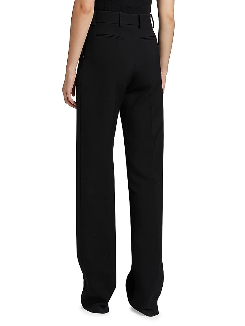 The Jax Wool & Silk Trousers