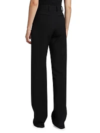 The Jax Wool & Silk Trousers