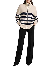 The Jax Wool & Silk Trousers