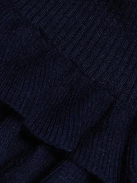 Grace Ruffle-Hem Knee-Length Skirt