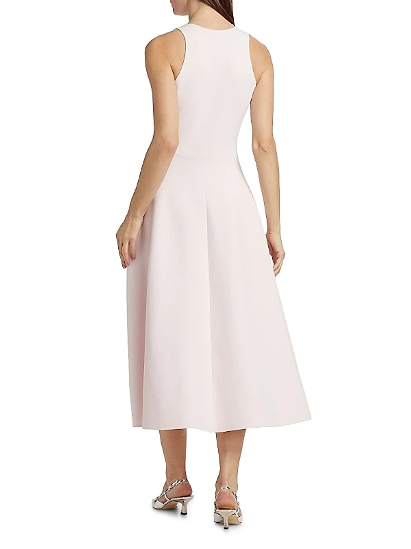 The Renee Compact Knit Midi-Dress