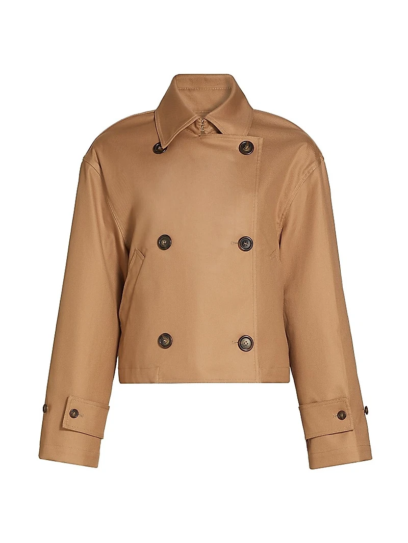 The Vivienne Cropped Trench Coat