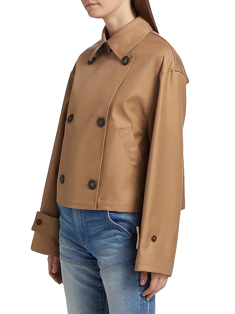 The Vivienne Cropped Trench Coat