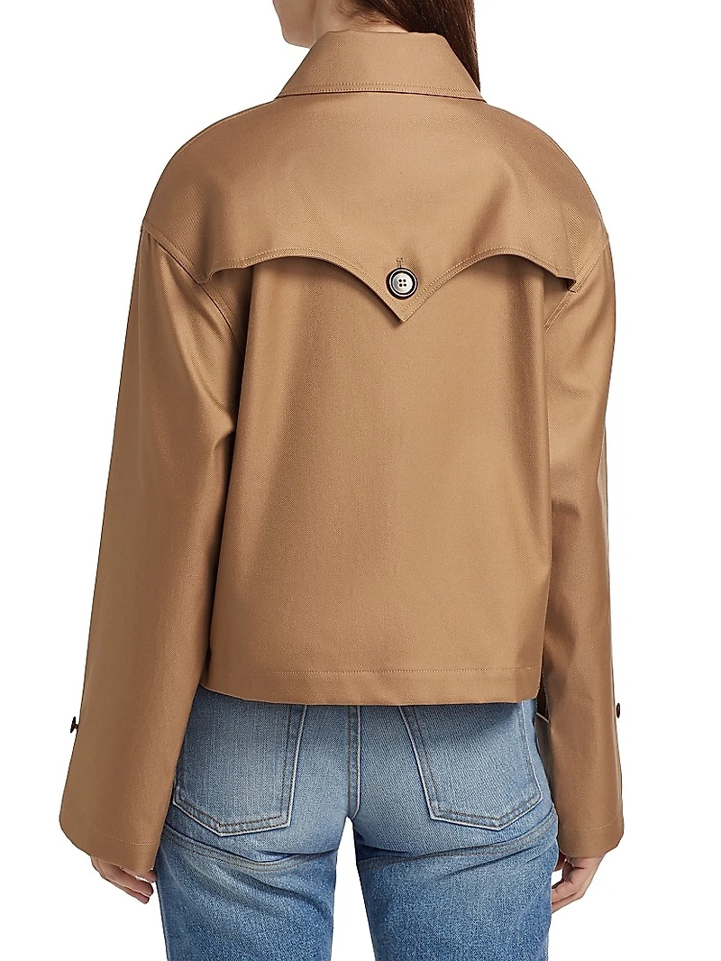 The Vivienne Cropped Trench Coat