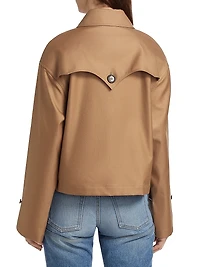 The Vivienne Cropped Trench Coat