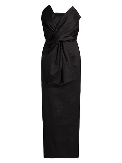 Harlow Bow Taffeta Dress