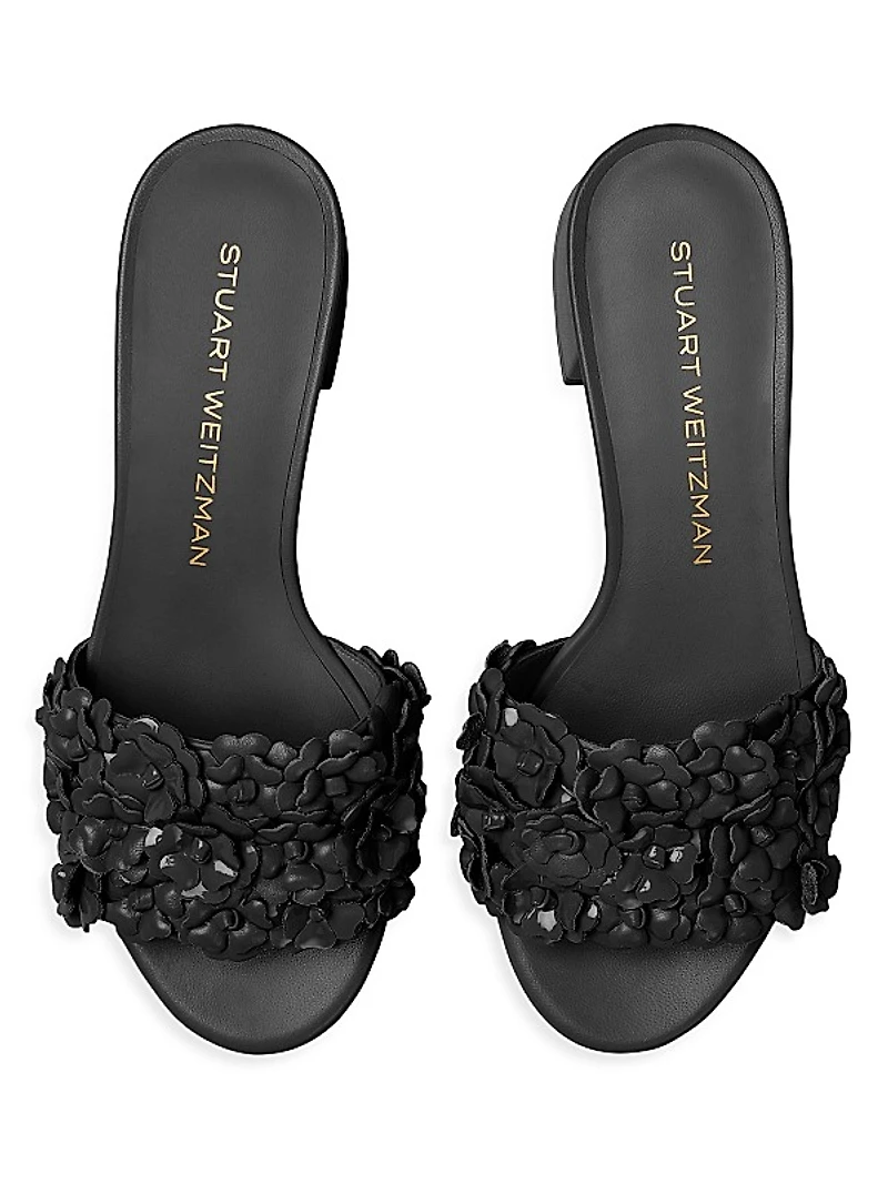 Meadow Leather Block-Heel Sandals