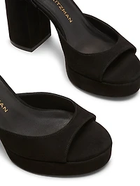 Dayna II 100MM Suede Platform Sandals