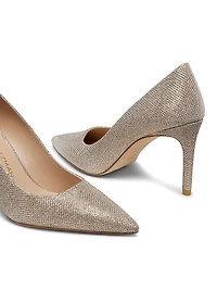 Stuart Power 85MM Point-Toe Pumps