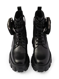 Monolith Leather and Re-Nylon Combat Boots