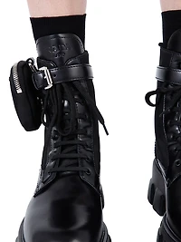 Monolith Leather and Re-Nylon Combat Boots
