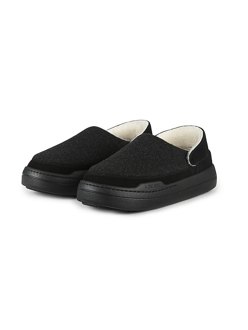 MB Park Felt Clogs