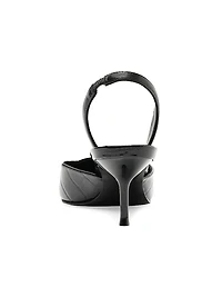 Paola 65MM Leather Mid-Heel Pumps