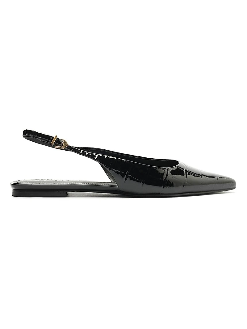 Paola Patent Leather Ballet Flats