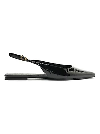 Paola Patent Leather Ballet Flats
