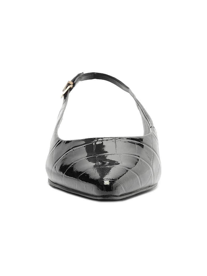 Paola Patent Leather Ballet Flats