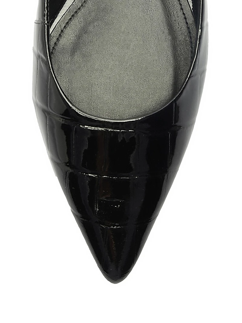 Paola Patent Leather Ballet Flats