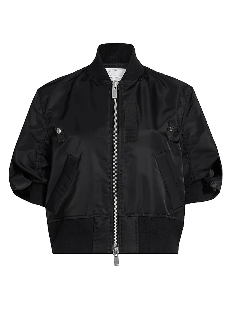 Twill Blouson Zip Jacket