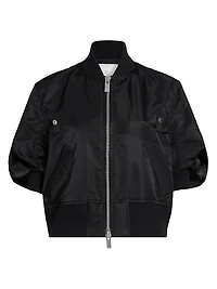 Twill Blouson Zip Jacket