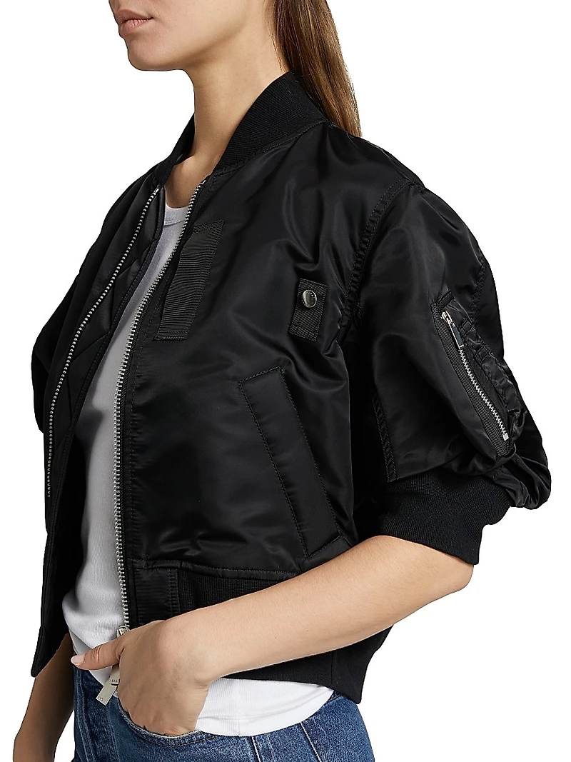 Twill Blouson Zip Jacket