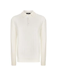 Three-Button Polo Shirt