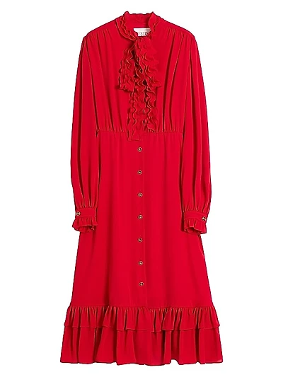 Georgette Midi Dress