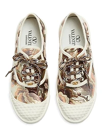 Bay By Sneakers Jacquard Apres L'hiver Fabric