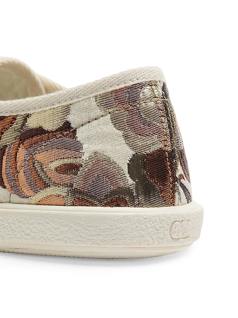 Bay By Sneakers Jacquard Apres L'hiver Fabric