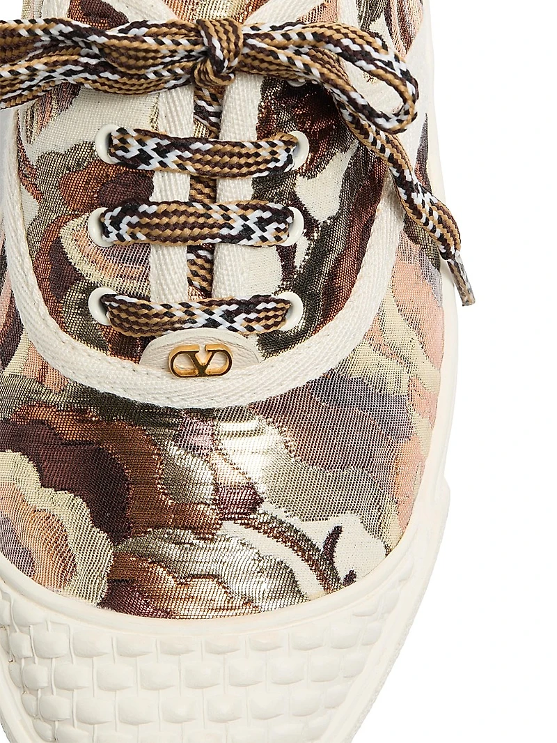 Bay By Sneakers Jacquard Apres L'hiver Fabric