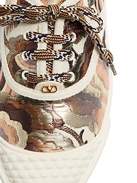 Bay By Sneakers Jacquard Apres L'hiver Fabric