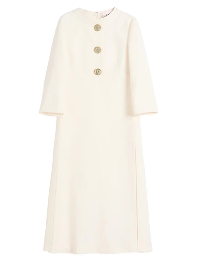 Crepe Couture Midi Dress