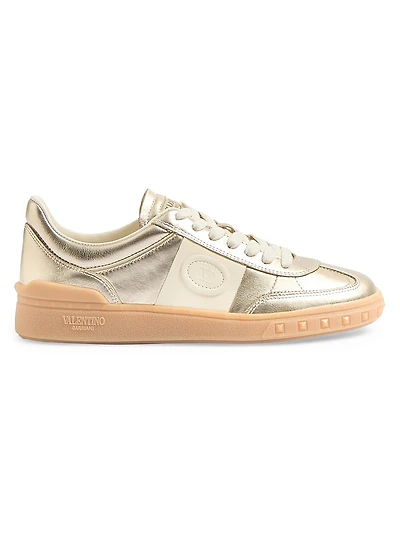 Women's Upvillage Trainer Sneakers Laminated Calfskin