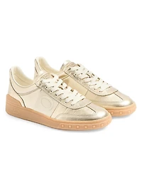 Women's Upvillage Trainer Sneakers Laminated Calfskin