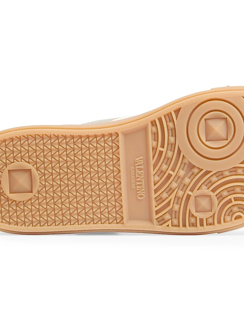 Women's Upvillage Trainer Sneakers Laminated Calfskin