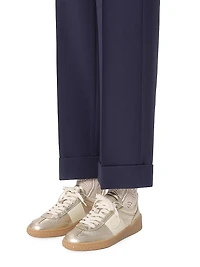 Women's Upvillage Trainer Sneakers Laminated Calfskin