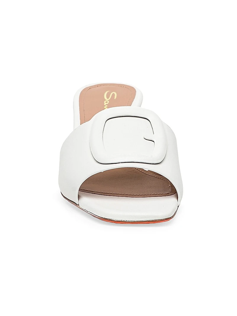 Marta 50MM Leather Mules