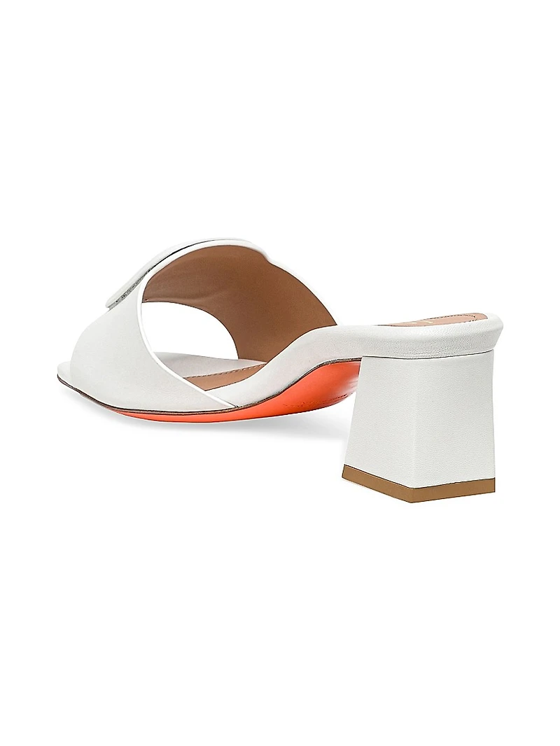 Marta 50MM Leather Mules