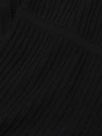 Ribbed Knit Modern-Fit Fit & Flare Midi-Dress