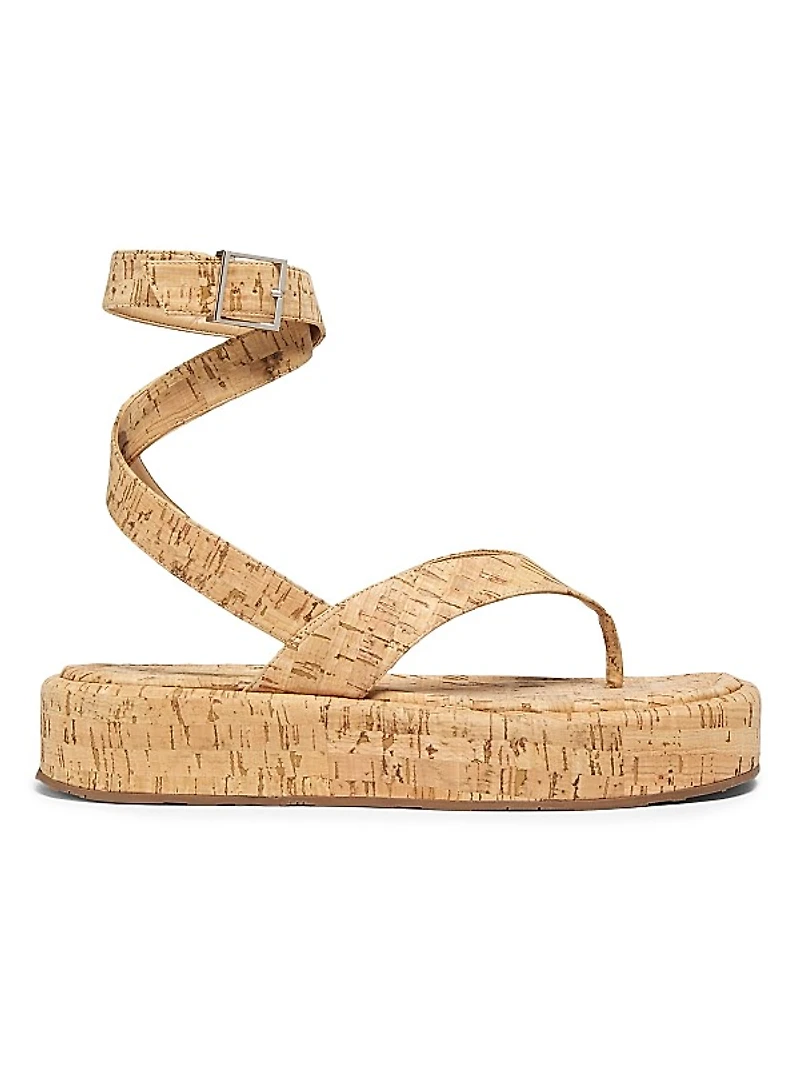 Tessie 50MM Cork Platform Sandals