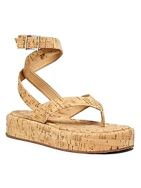 Tessie 50MM Cork Platform Sandals