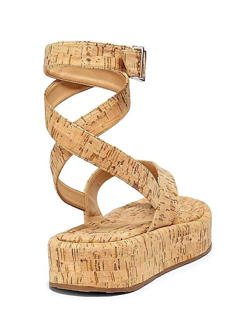Tessie 50MM Cork Platform Sandals