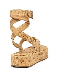 Tessie 50MM Cork Platform Sandals