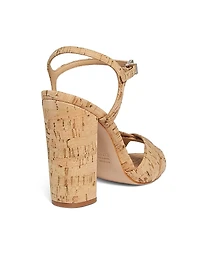 Keefa Crisscross Cork Sandals