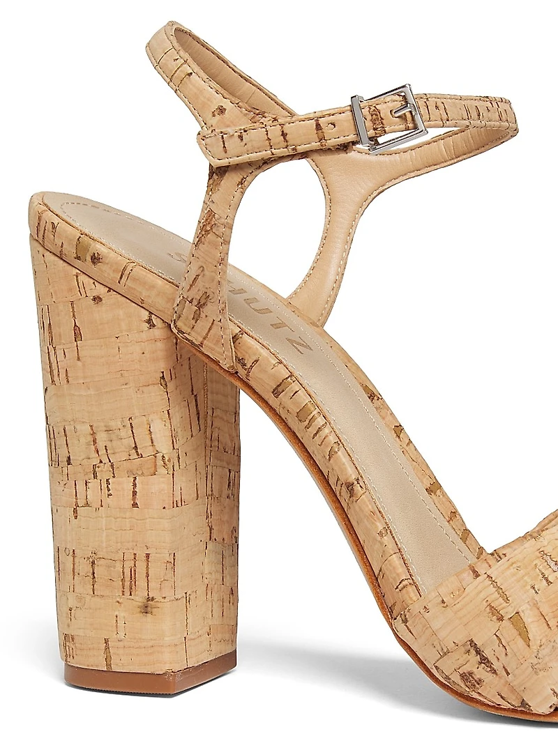 Keefa Crisscross Cork Sandals
