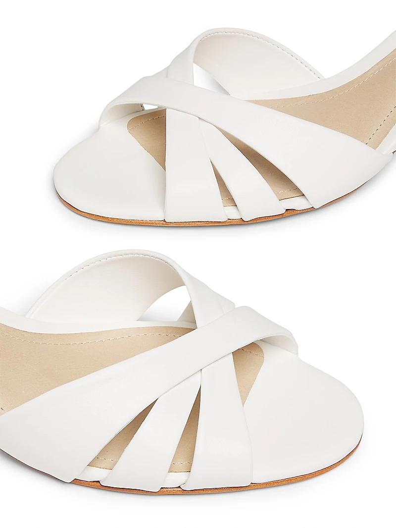 Keefa 65MM Block Heel Sandals