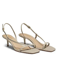 Heloise Linen Sandals