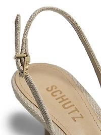 Heloise Linen Sandals