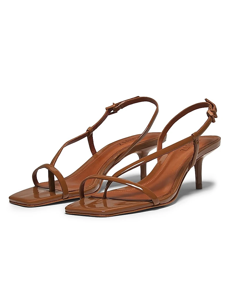 Heloise Patent Leather Sandals