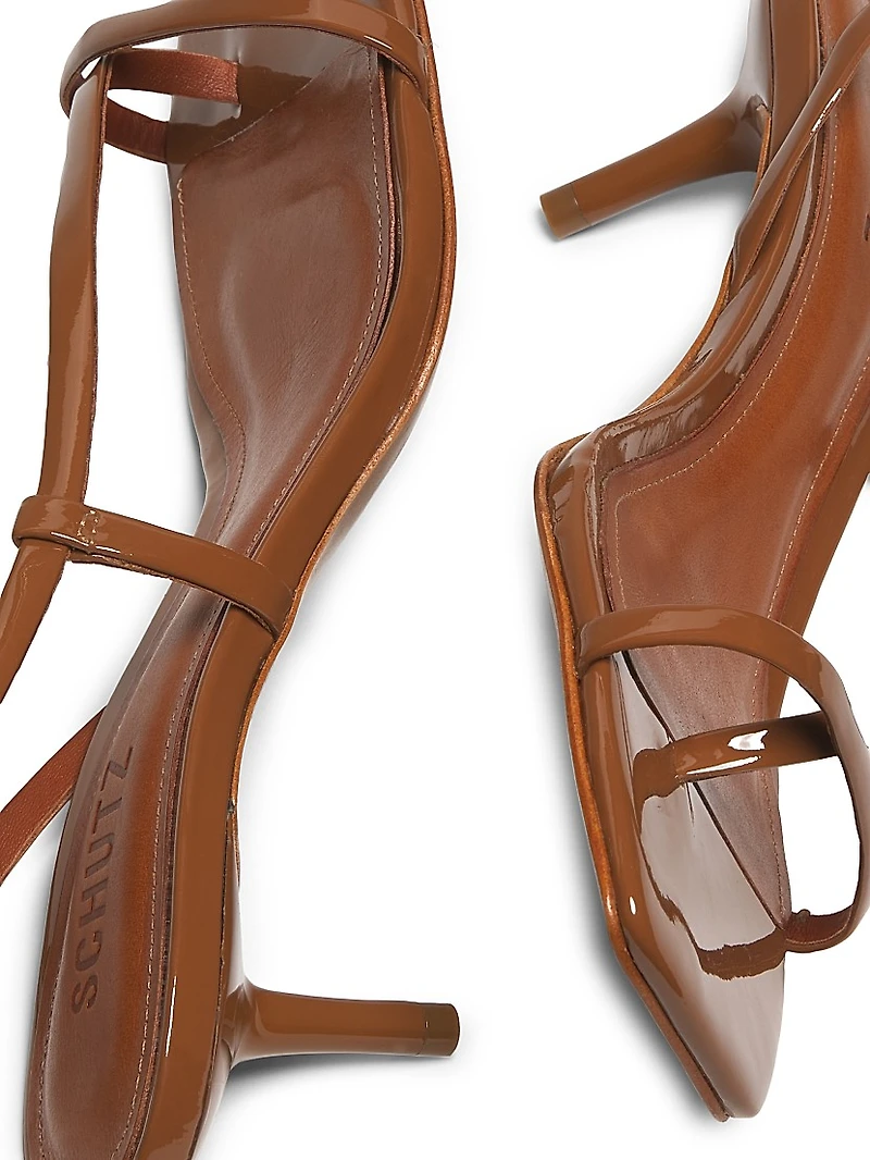 Heloise Patent Leather Sandals