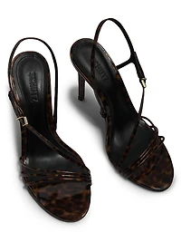 Inez Patent Slingback Heels